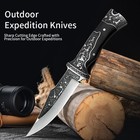 5cr Fixed Blade Knife  Premium Quenched Steel For Durable Use  Ideal For Outdoor