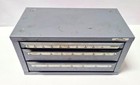 Huot  13050 Fractional Full Twist Drill Bits Dispenser Organizer Cabinet