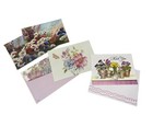 Lot Of 80  Random Blank Greeting Cards With Envelopes New Old Stock