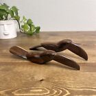 Vintage Hand Carved Wooden Toucan Sculpture Tropical Bird Figurine