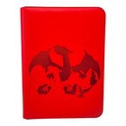 Ultra Pro Pokemon Tcg Charizard 9 Pocket Leather Binder Red 360 Card Capacity