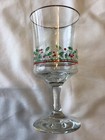 Vtg 1980 s Libbey Arby s Christmas Holiday Holly Berry Wine   Water Glasses
