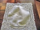 Vtg Hankie Wedding Bride Lawn Linen Limerick   Schiffli Lace   163