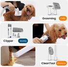 Dog   Cat Pet Hair Grooming Vacuum W 7 Pet Kit Trimmer 1 5l Capacity Oneisall