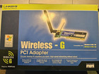 Linksys Wmp54g Wireless-g Pci Adapter 2 4ghz 802 11g 54 Mbps