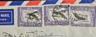 1955 Aden British Colony Historic Airmail Cover With Sg 63 1s  X 4 To Australia 