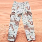 Us Military Desert Storm Chocolate Chip Camo Cargo Pants Trousers Medium Regular