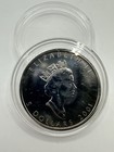 2001 Canada 5 Dollars Silver Maple Leaf 1 Oz  9999 Brilliant Vintage Collectible
