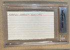 Charles Barkley Autographed Signed 3x5 Index Card 76ers Suns Rockets Beckett