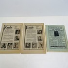 Metropolitan Opera House Libretto Program Rigoletto Lot Of 3 Ephemera Vtg