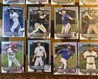 2025 Bowman Mojo Laser Chrome 1st Prospects Rc Lot Of 20    
