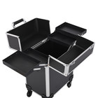 Touring Magicians Carrying Case Magic Trick Prop Suitcase With Casters