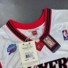 100  Authentic Allen Iverson Mitchell   Ness 2001 Nba All Star Jersey Size 40 M