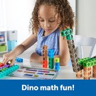 Learning Resources Mathlink Cubes Activity Set  Dino Time