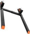 60  Tractor Clamp On Pallet Forks 2000lbs Quick Attach W  Stabilizer Bar     