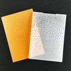 Merry Christmas Snowfall Snowflake Dots Background Plastic Embossing Folders For