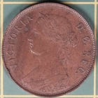 1876-h Newfoundland Large Cent