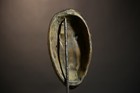 African Wood Mask Dan Kran Tribal Handmade Wall Decor Ethnic Art Vintage-g4917