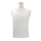Black Bulletproof T-shirt Vest Ultra Thin Made With Kevlar Body Armor Nij Iiia