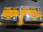 2-pack Dewalt Dcb206 20v Max Xr 6 0ah Lithium-ion Batteries Power Tool Set