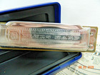Hohner Blues Harp Harmonica Ms B Germany With Case Instructions