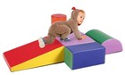 5-piece Baby Climbing Blocks For Toddlers 1-3  Red And Yellow