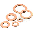 Copper Sealing Washers Metric - M3 M4 M5 M6 M8 M10 M12 M14-m60 Sump Plug Washer