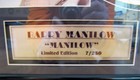 Barry Manilow Framed Golden Lp Record Disk - Limited Edition  7 250 -great Gift
