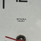Vintage Benora Electro Clock Marine Solid Metal Marine Nautical Empire Working 