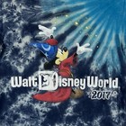 Walt Disney World 2017 Fantasia Sorcerer Mickey T-shirt Mens Small Blue Tie-dye