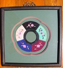 Qing Dynasty Antique Chinese Silk Child s Collar 5 Color Background With Florals