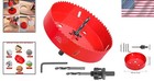 6 Inch Hole Saw - 152mm Hss Bi-metal Hole Cutter For Different Project With Smoo