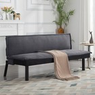 Convertible Sleeper Sofa Bed Futon Couch Modern Design Adjustable Backrest New
