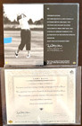 2004   2005 Lorie Kane Upper Deck Signature Golf 8x10 Signature Shots Mint Shape