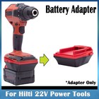 Adapter For Milwaukee 18v Li-ion Battery Convert To For Hilti 22v B22 Power Tool