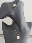 Ladies Women s Girls Gold Symphony Earring And Necklace Set