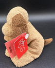 Nwt  Russ Berrie Luv Pets Buddy Brown Puppy Dog 5  Beanbag Plush  3035