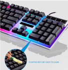 Rgb Gaming Keyboard   Mouse Combo Wired Mechanical Keyboard For Pc Gamers
