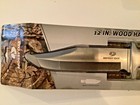 Mossy Oak 12 Inch Wood Handle Bowie Knife With Leather Sheath New Sealed