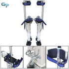 Silver 24  - 40  Aluminum Stilt Drywall Painting Stilts For Painter Taping Tool