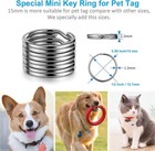 Split Key Ring Assorted  5 Sizes  1 2 Inch  3 4 Inch 1 Inch  1 25 Inch  1 38 Inc