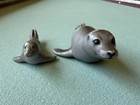 Schleich Harbor 14171 Seal   14169 Pup Baby Figure Retired 1999 Ocean Wildlife
