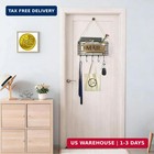 Sriwatana Mail Organizer Wall Mount  Rustic Mail Holder Key Holder For Wall With