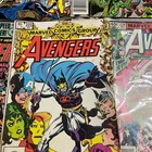 Lot Of 13 Vintage Marvel The Avengers Comic Books  various Issues 