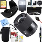 Sigma Sigma 30mm F1 4 Dc Dn Lens For Sony E Mount   64gb Ultimate Kit