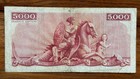 Greece 5000 Drachmai 1945 Pink  Large Type P-173 Rare