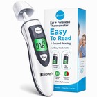 Iproven Ear And Forehead Thermometer For Adults Kids And Baby - 2-in-1 Ear An   