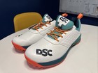 Dsc Jaffa 22 Cricket Shoes Men   s Size 10 White Teal Orange New W  Tags