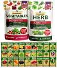 70  Variety Vegetable   Herb Seeds - 30 600  Count Survival Garden Kit