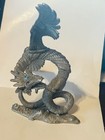 Dragon Wizard Figurine Pewter Dungeons D d Partha Spoontiques Signed Gem Thrones
